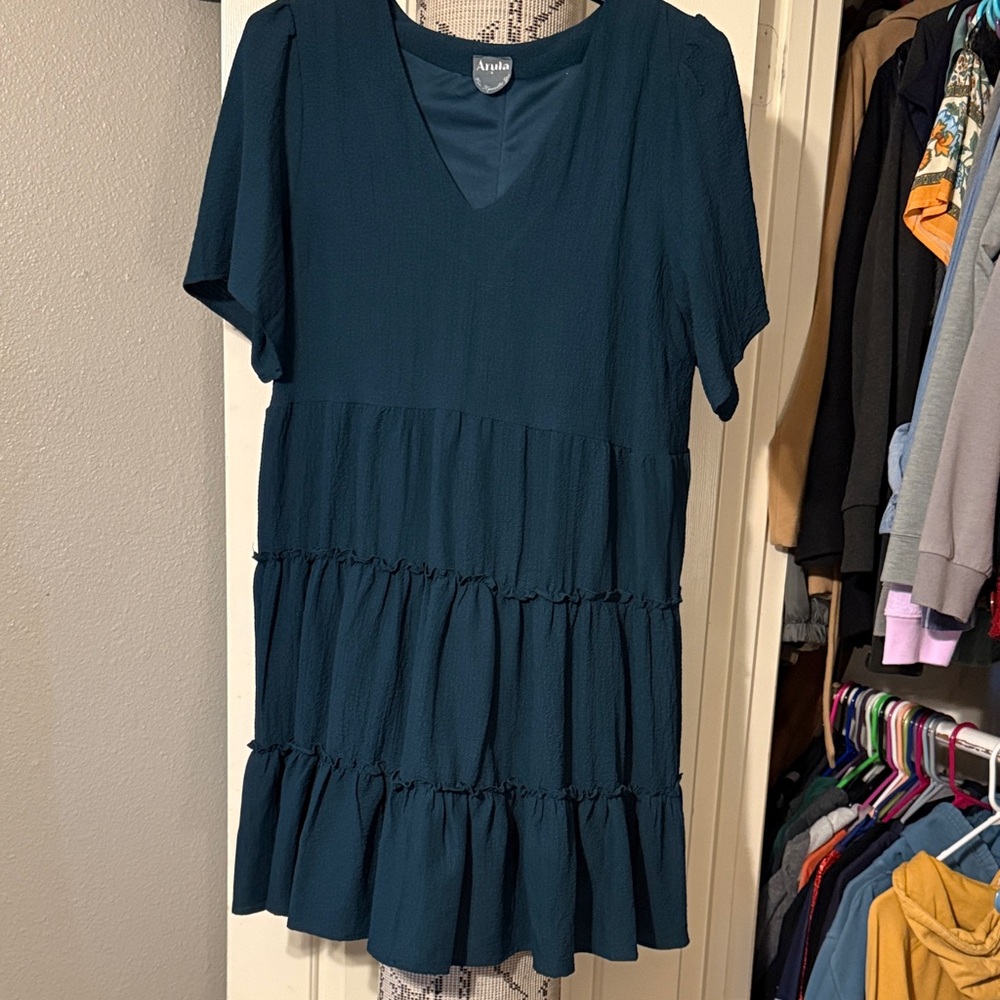 ARULA Deep Blue Dress